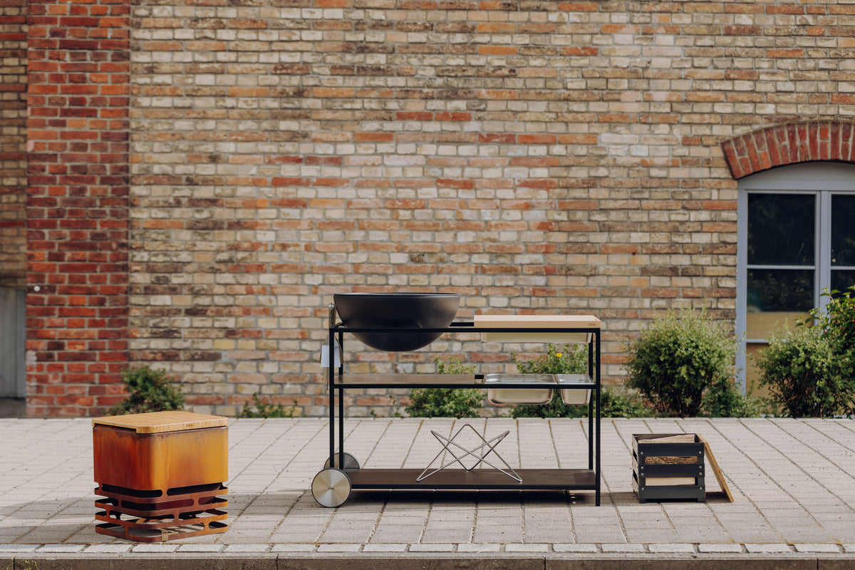 Fire Kitchen BBQ avec Höfats Bowl 57 Cuisine d&