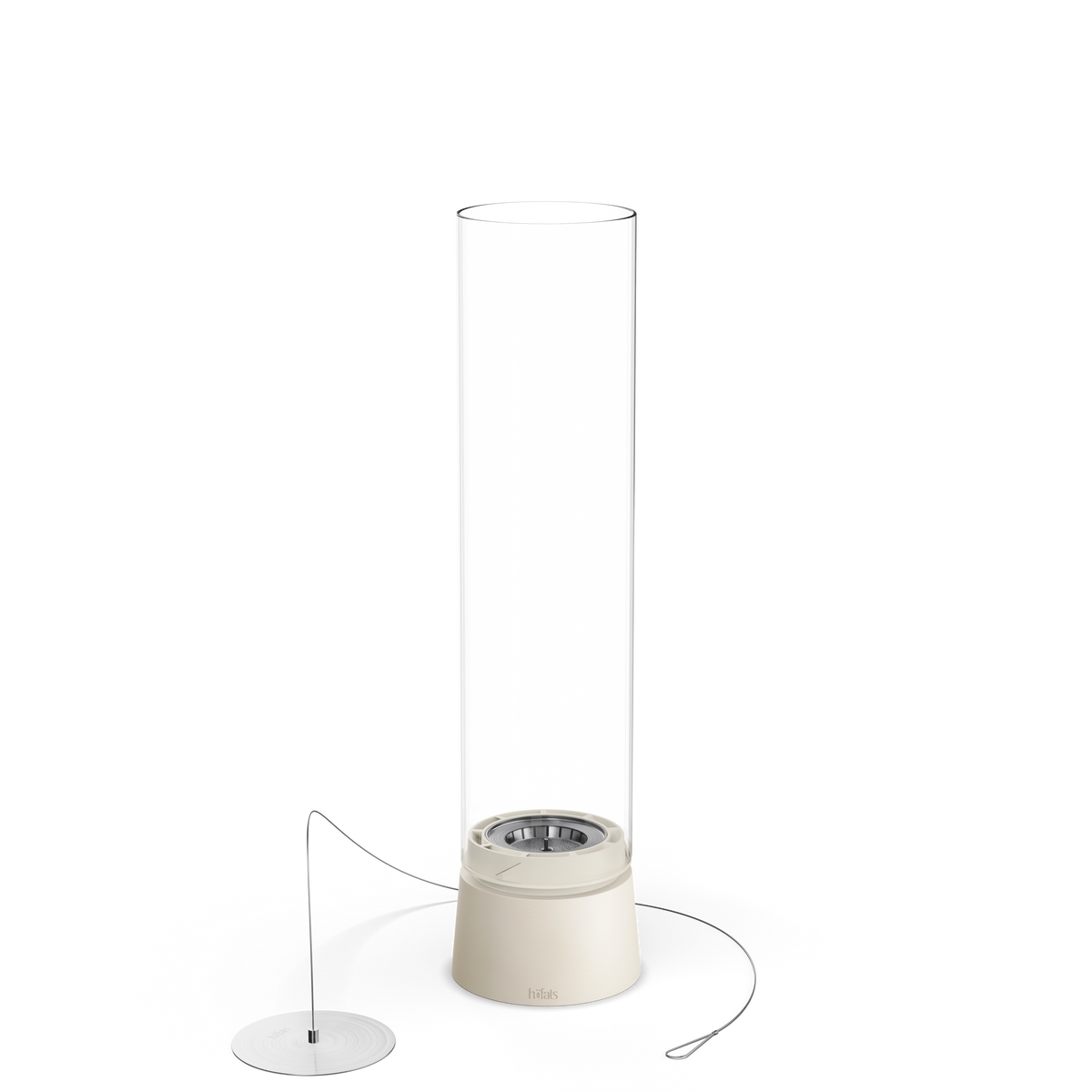 SPIN Air 1200 Cheminée de table Crème Höfats