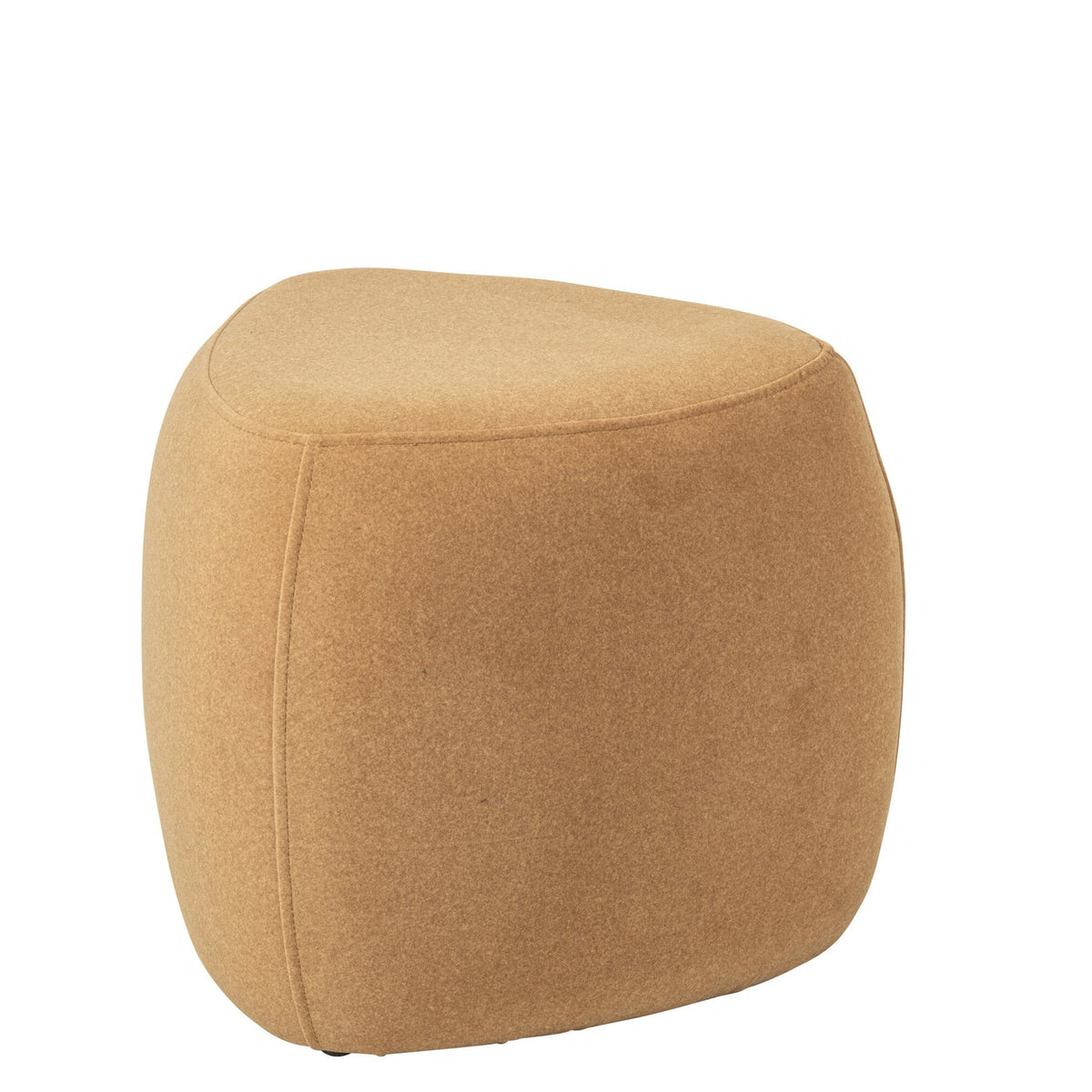 Pouf Triangle Multiplex/Tissu Jaune ocre J-Line