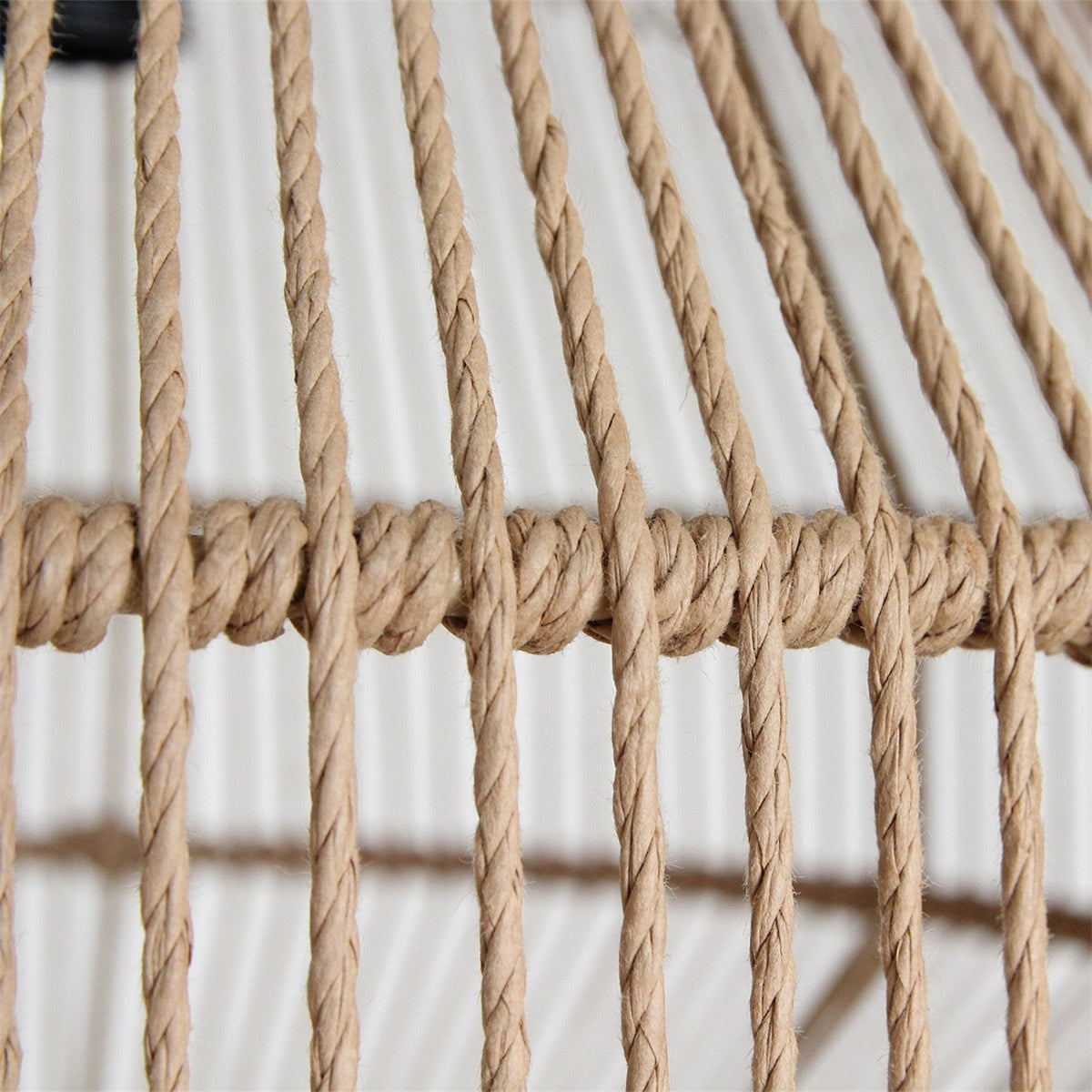 Suspension Linea Diamond Corde Naturelle Moyenne Ø44cm Raw Materials