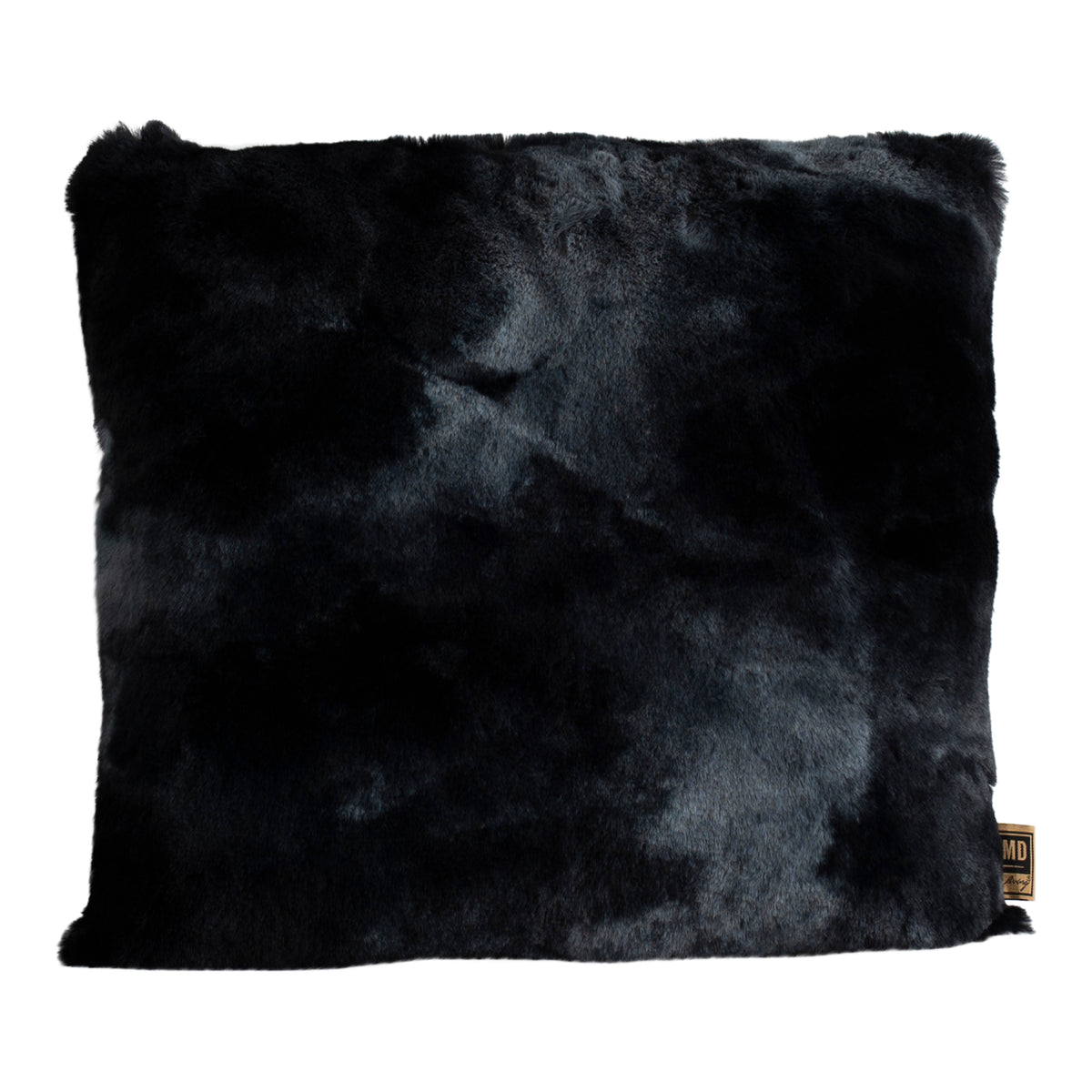 Coussin Linde Velours Noir 45x45cm PTMD