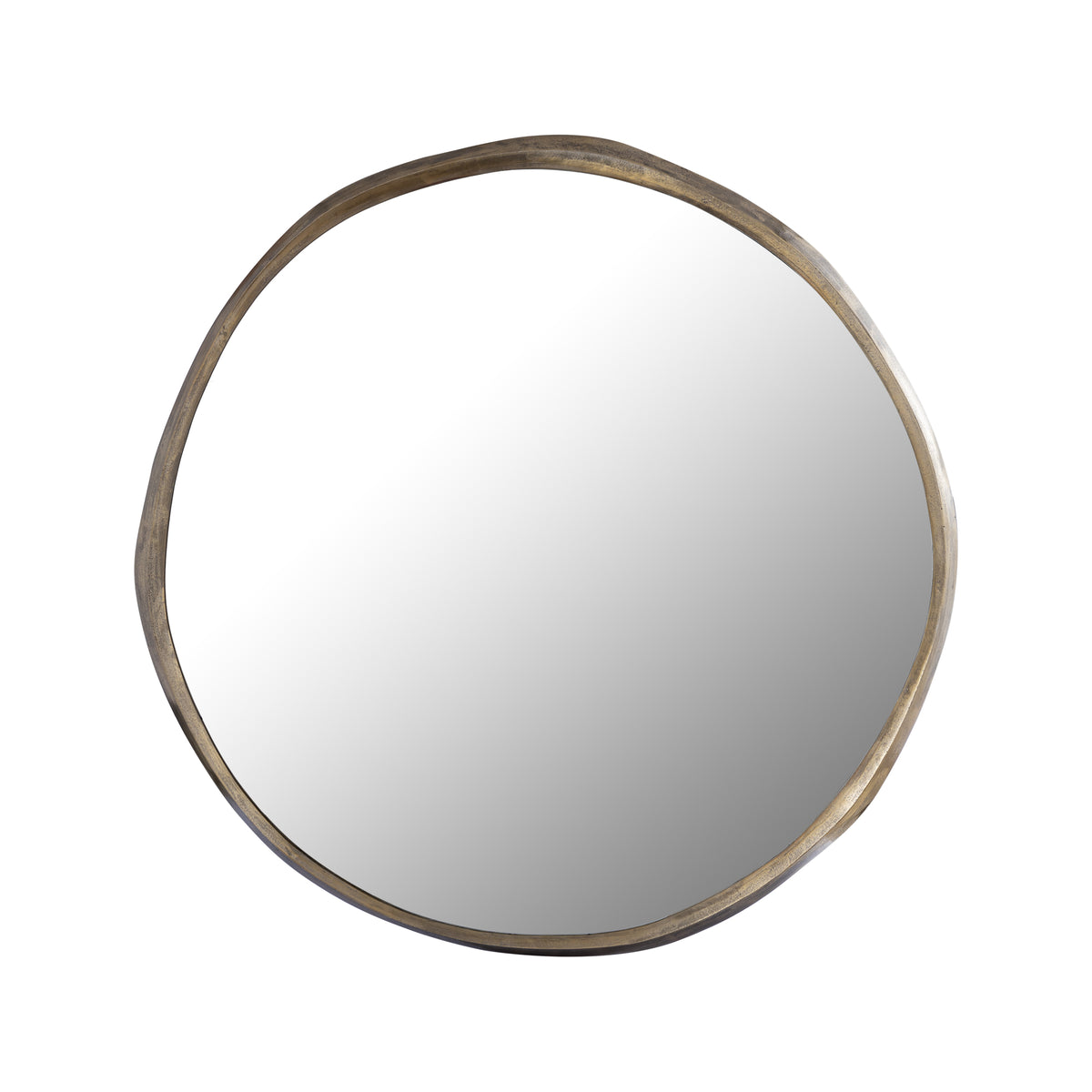 Miroir Limara - 115x115x2 cm - Aluminium - Laiton PTMD