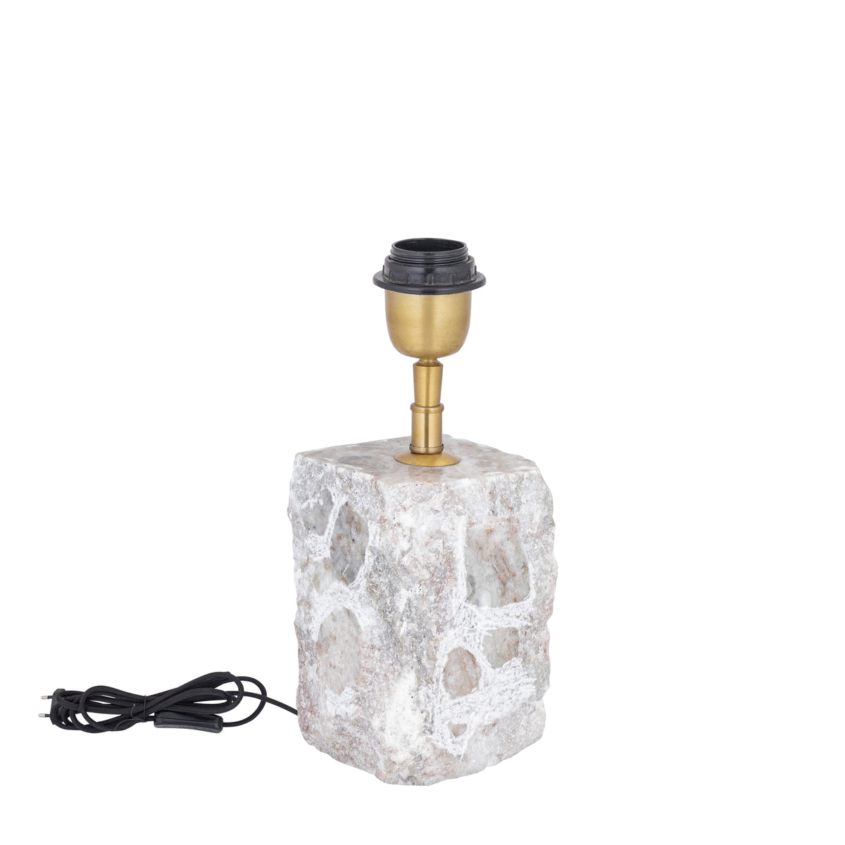 Lampe de table Rester Naturel en marbre, petite PTMD