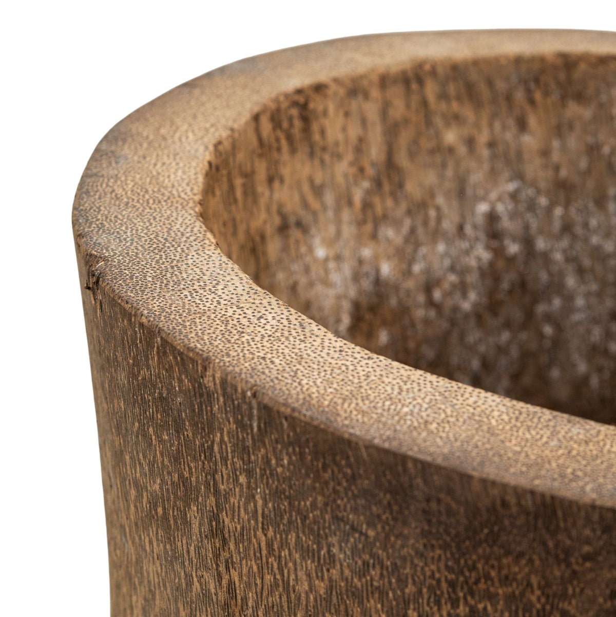 Pot en bois de palmier Jamez Luxe Moyen PTMD