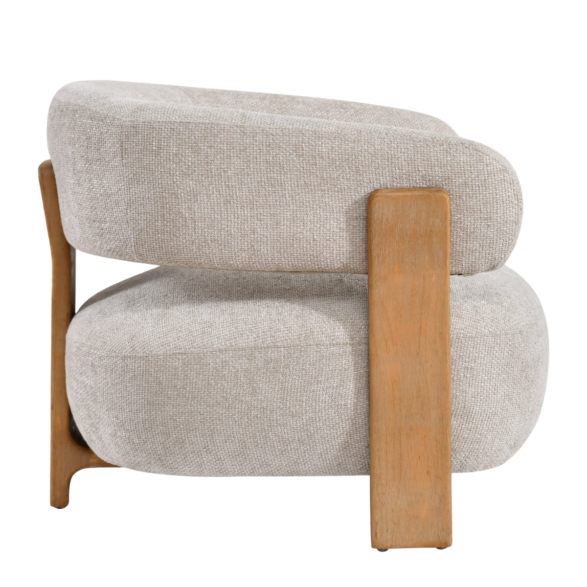Fauteuil Mire Cream Legacy 15 Dove en bois d&