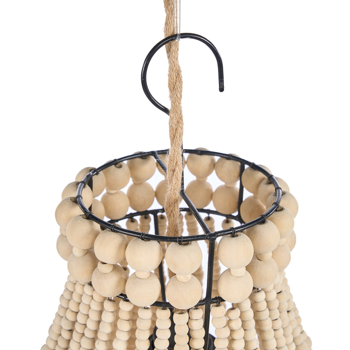 Lustre Teardrop Naturel Moyen Bazar Bizarre