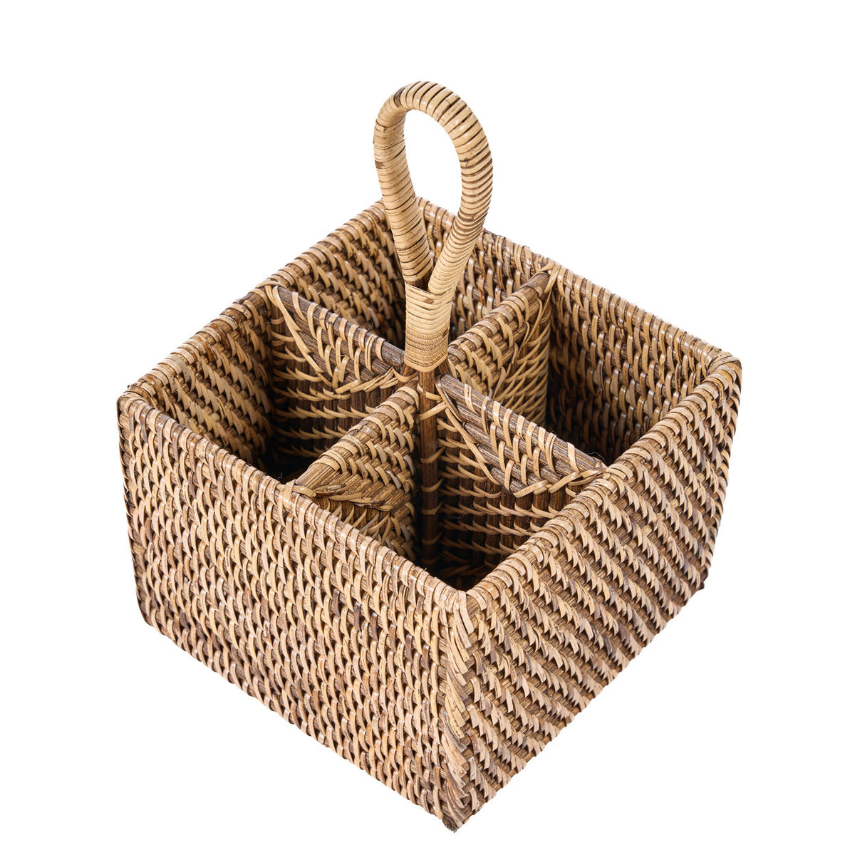 Le Porte-couverts en rotin N°4 Marron naturel Bazar Bizar
