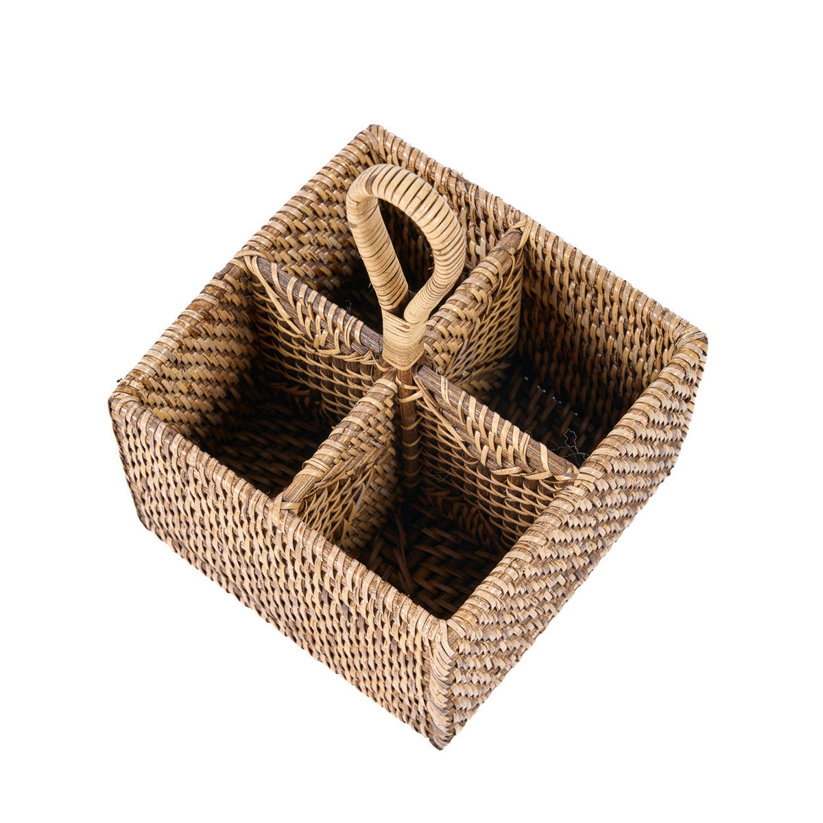 Le Porte-couverts en rotin N°4 Marron naturel Bazar Bizar