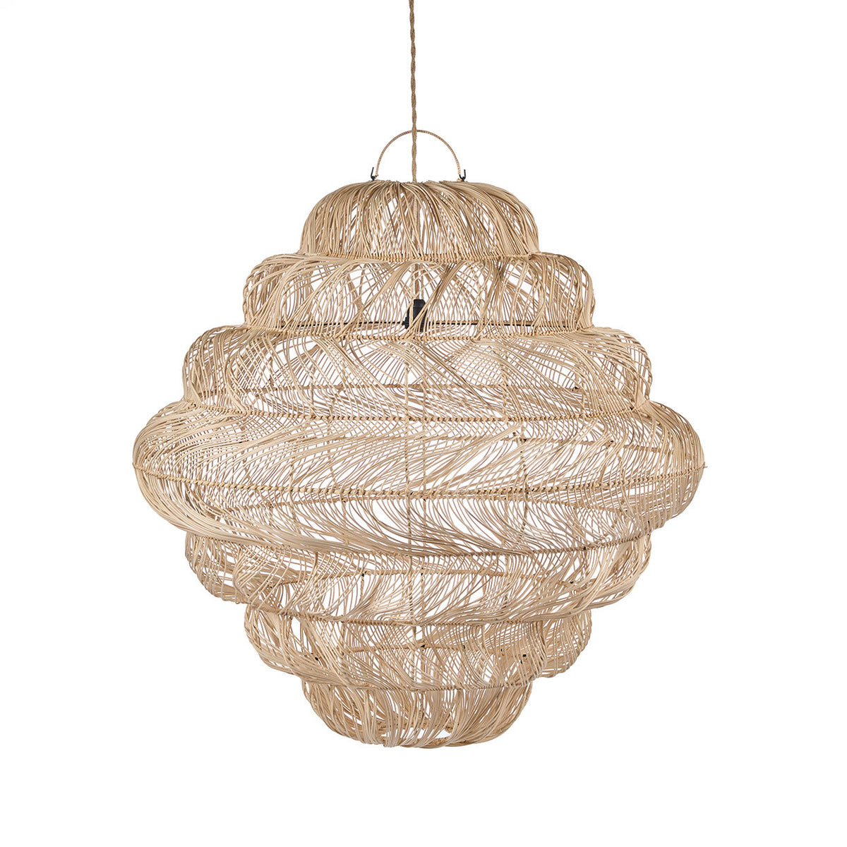 La suspension Aurora Puff - Naturel - XL Bazar Bizar