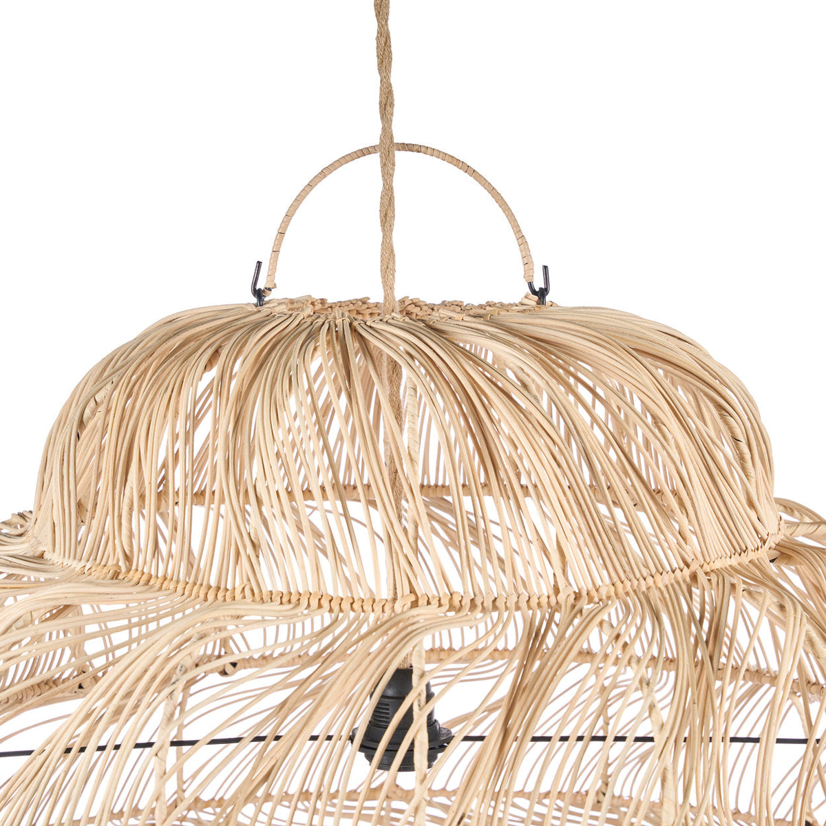 La suspension Aurora Puff - Naturel - XL Bazar Bizar