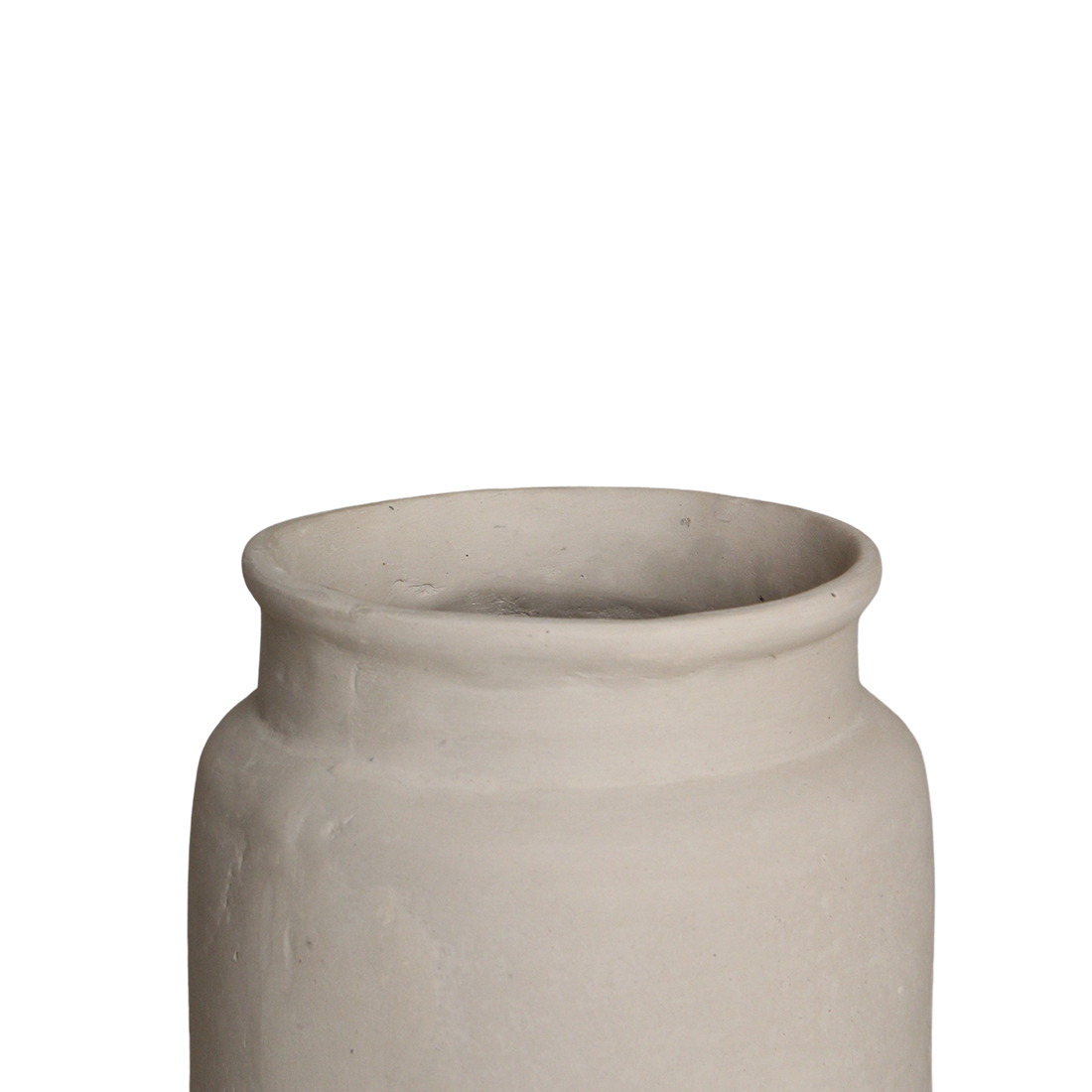 Chalk Vase décoratif Mandore moyen Raw Materials