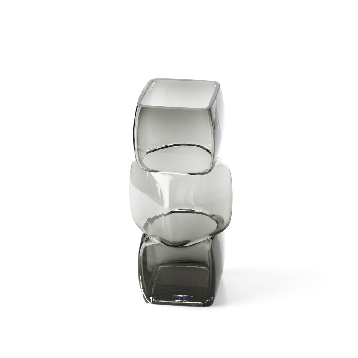 Le Vase Cubes – Gris foncé – M