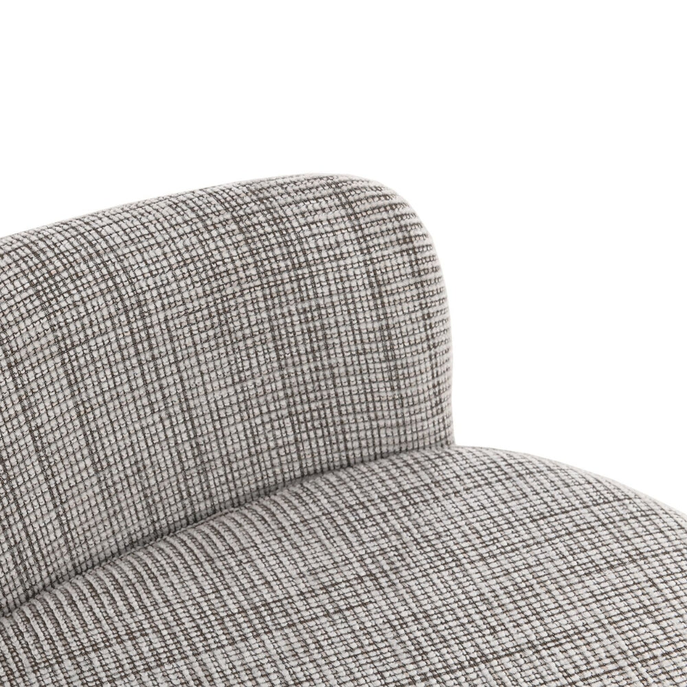 MUST Living Chaise de salle à manger pivotante DiCaprio Beige