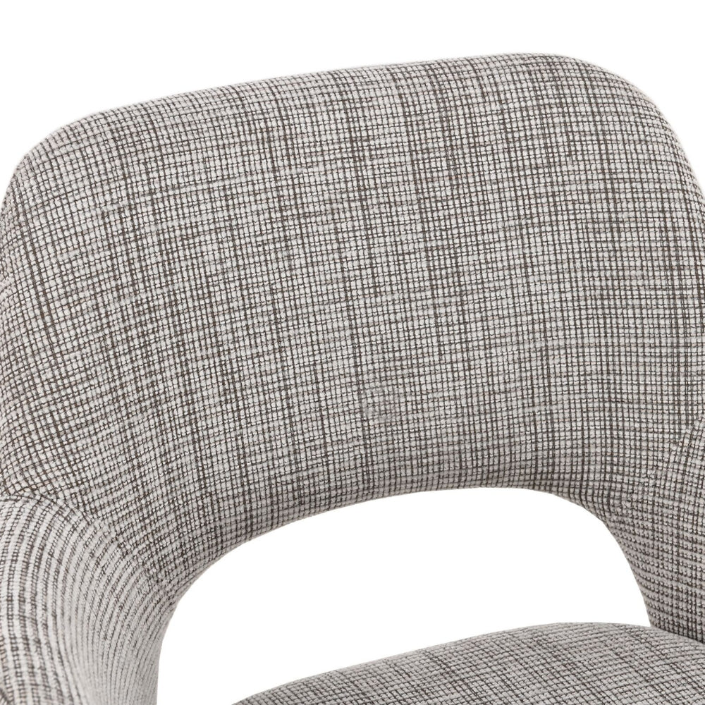 MUST Living Chaise de salle à manger pivotante DiCaprio Beige