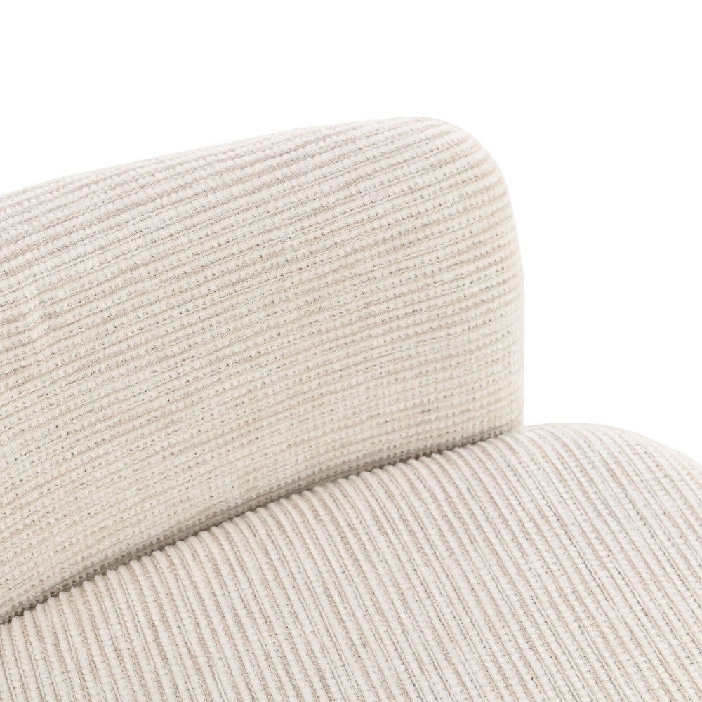 MUST Living Chaise de salle à manger pivotante DiCaprio Naturel