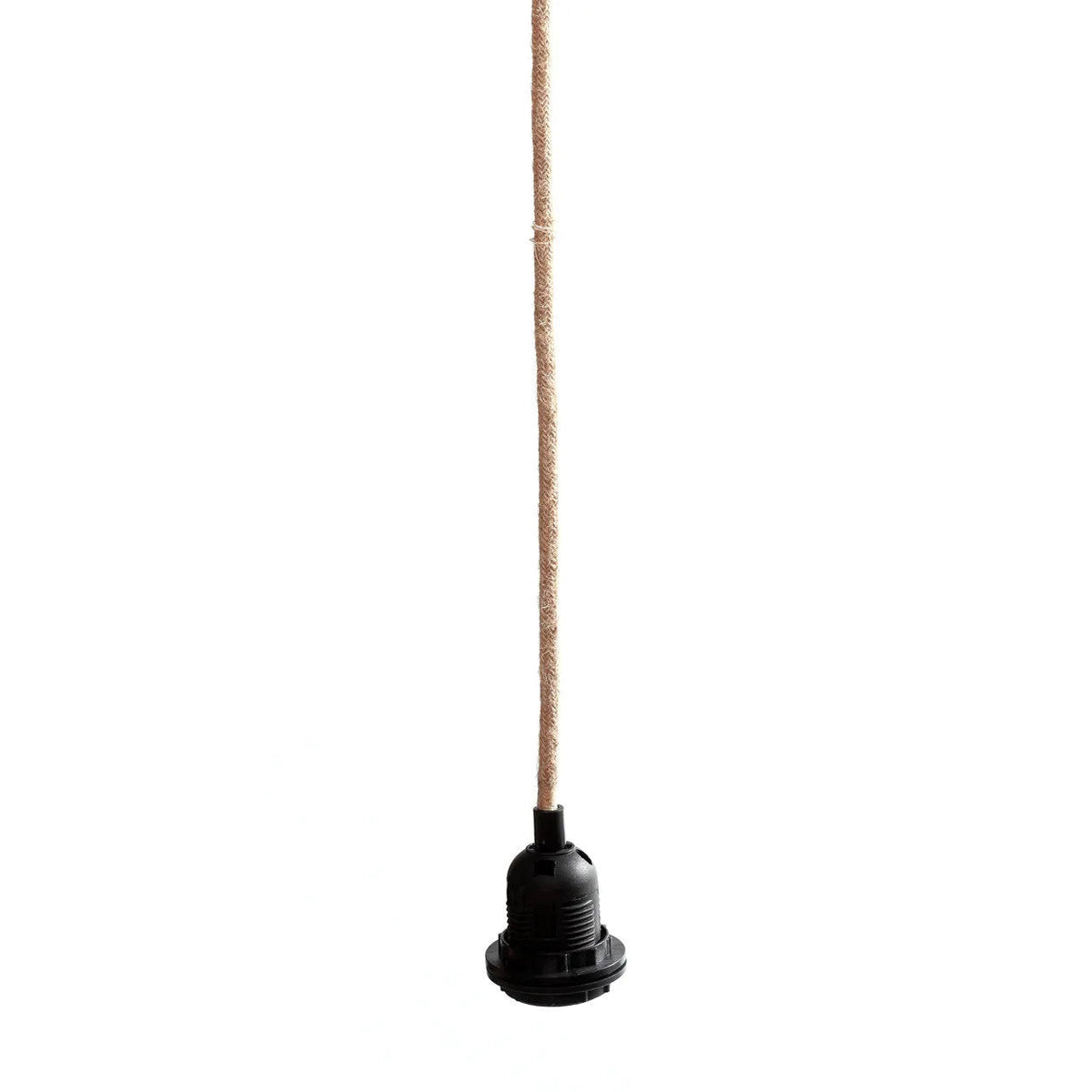 Plafonnier avec 1 douille Noir Naturel Bazar Bizar