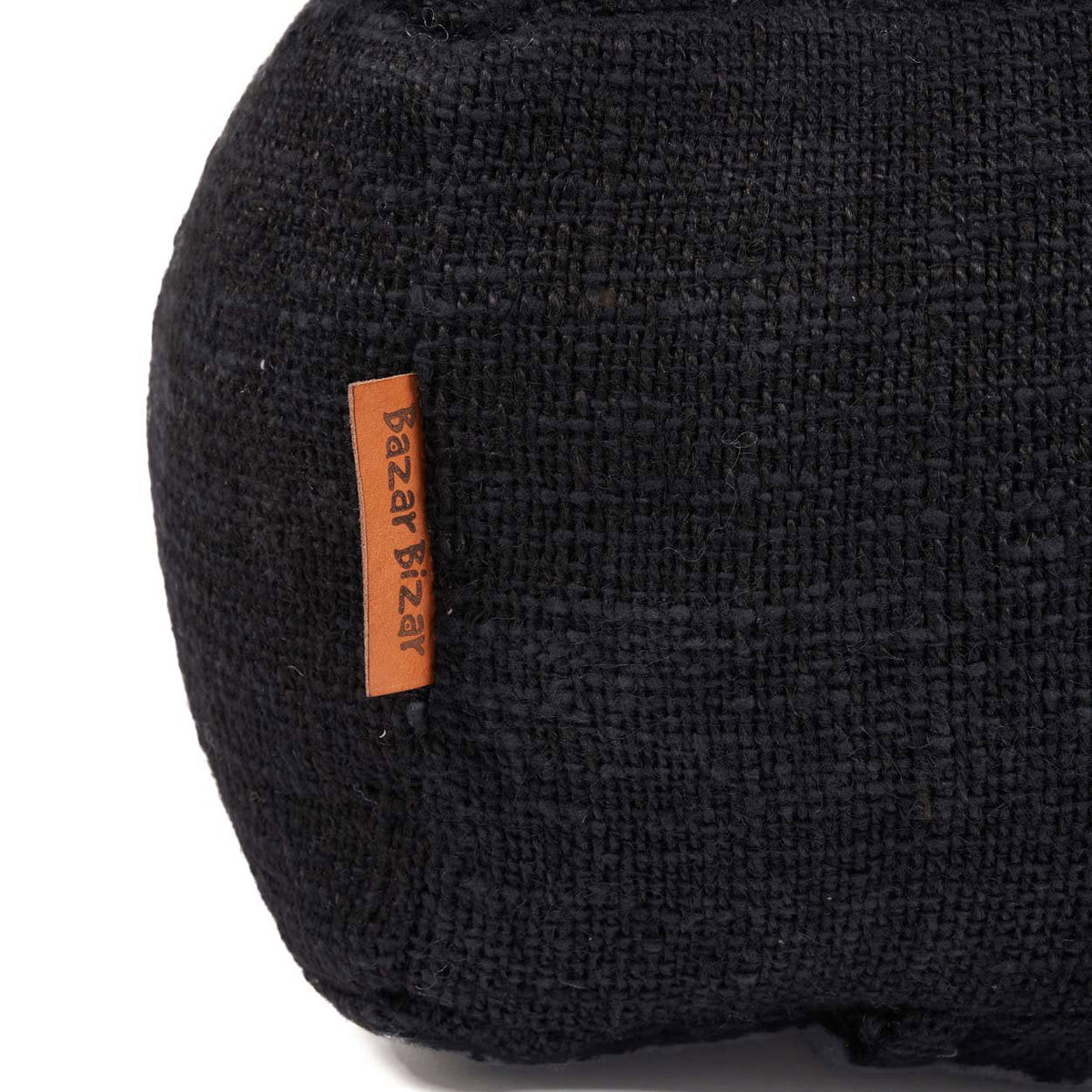Le pouf Comfy noir Bazar Bizar