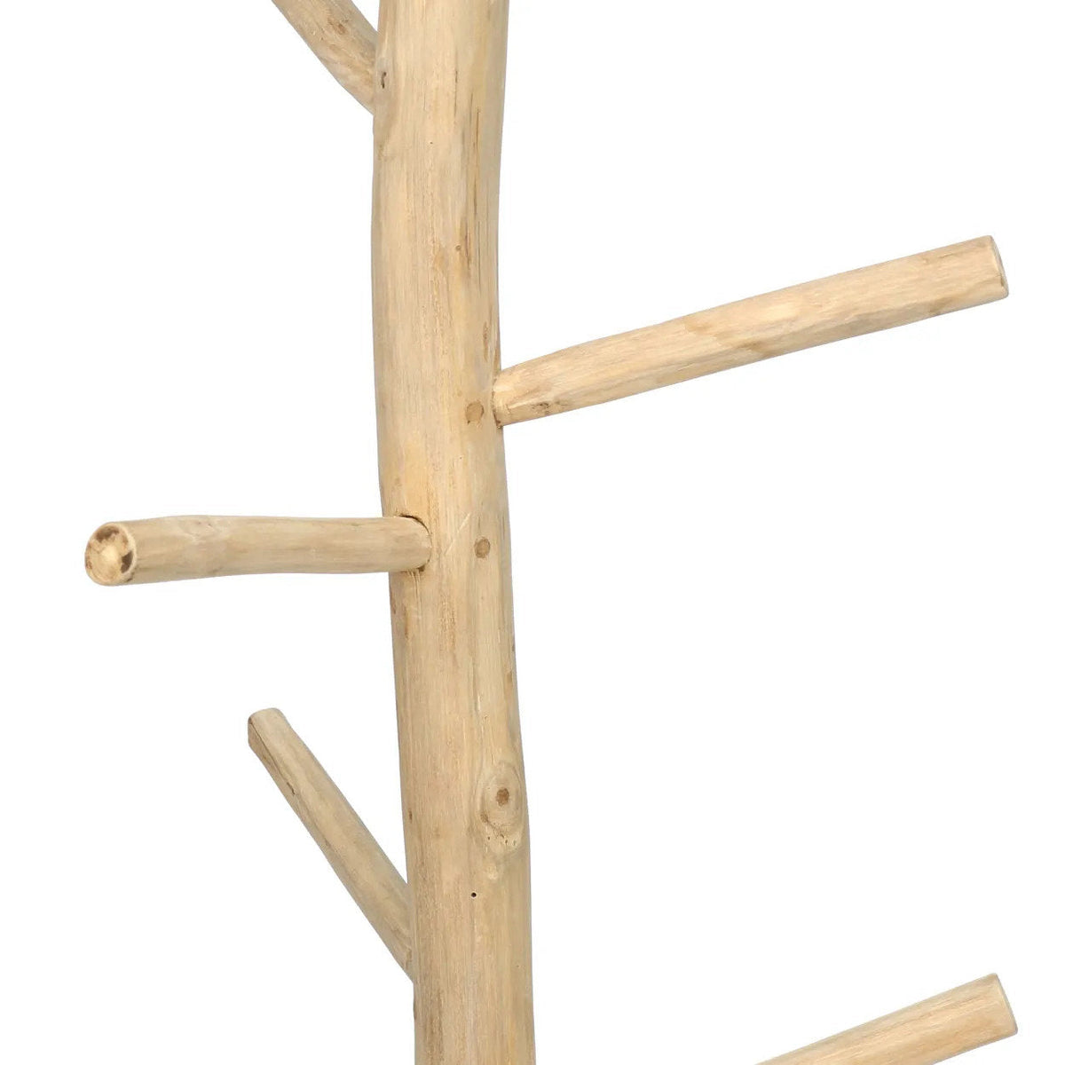 Porte-manteau en teck Naturel 160cm Bazar Bizar