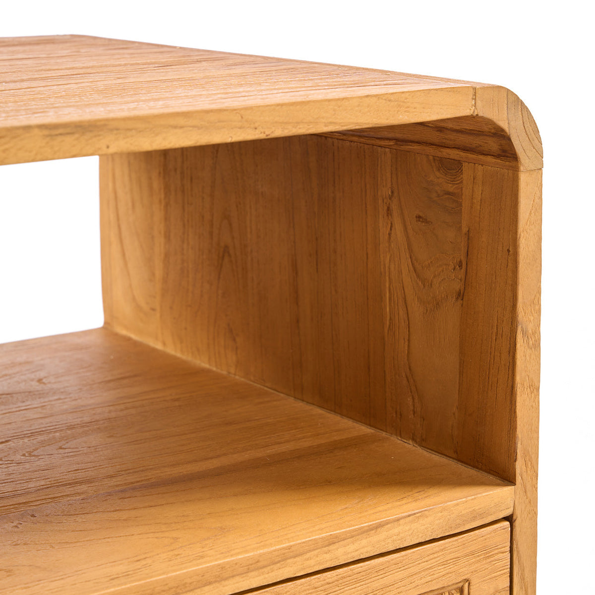 La table de chevet Breeze Naturel Bazar Bizarre