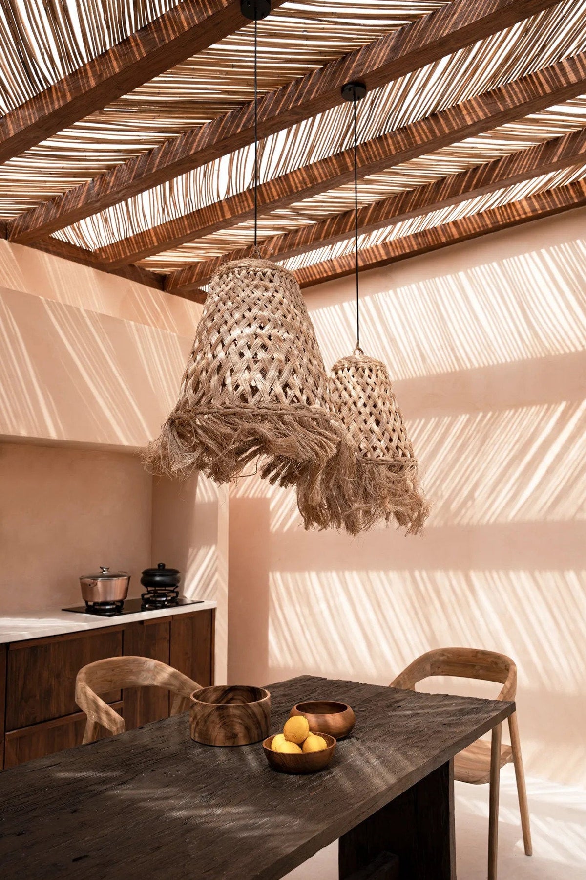 La suspension Jelly Fish - Naturel - M Bazar Bizar