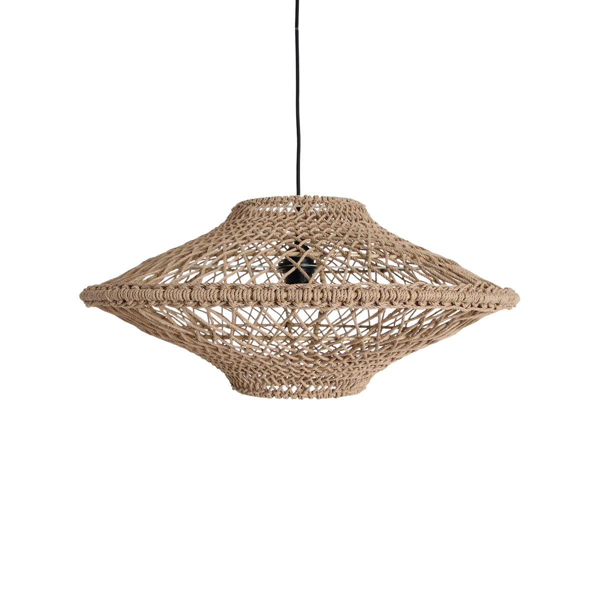 Suspension Corda Corde Naturelle Moyenne Ø60cm Matières premières