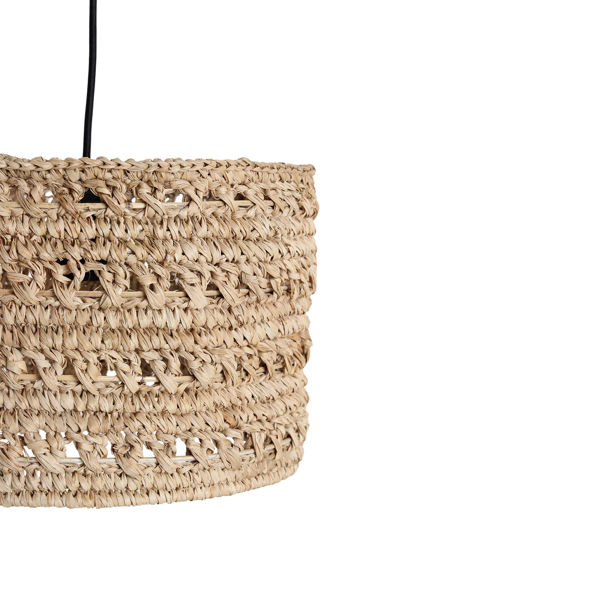 Lampe Herba naturelle petite Ø30cm Matières premières