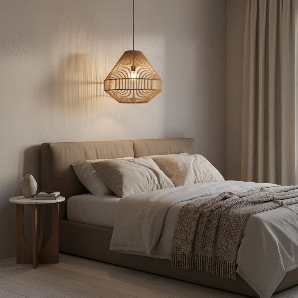 Suspension Linea Diamond Naturel Ø44x42cm Raw Materials