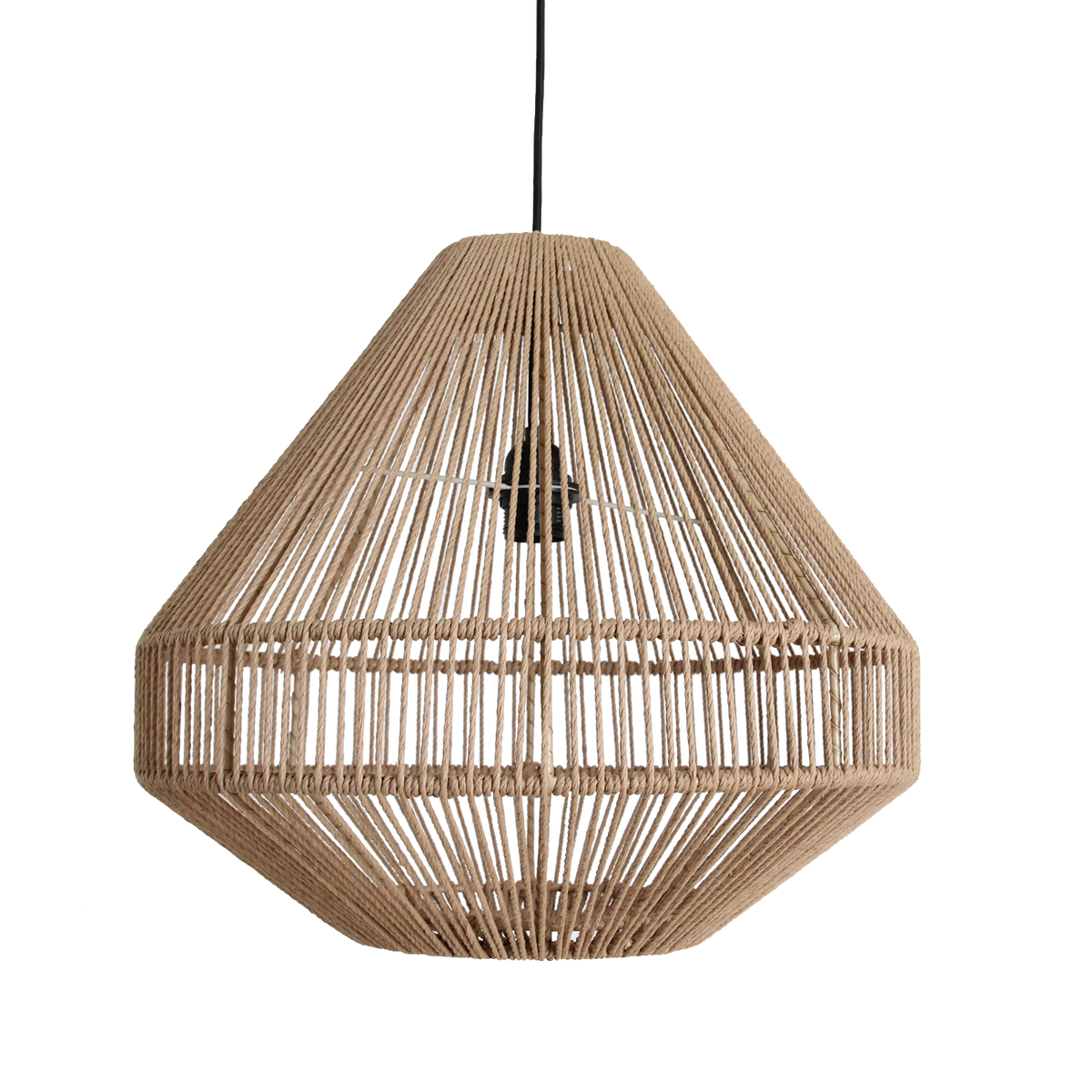 Suspension Linea Diamond Naturel Ø44x42cm Raw Materials