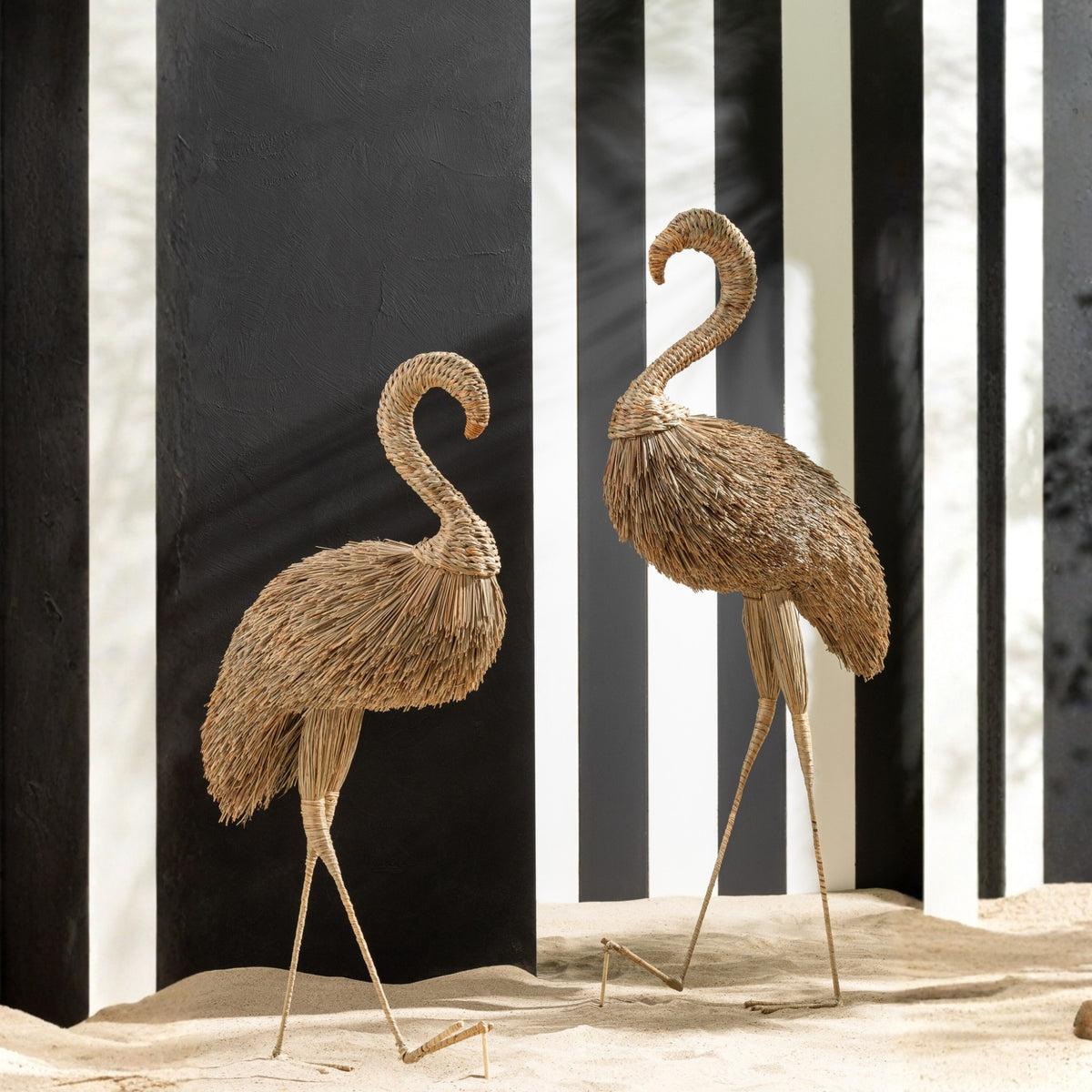 Flamingo Herbe Naturelle Petite J-Line