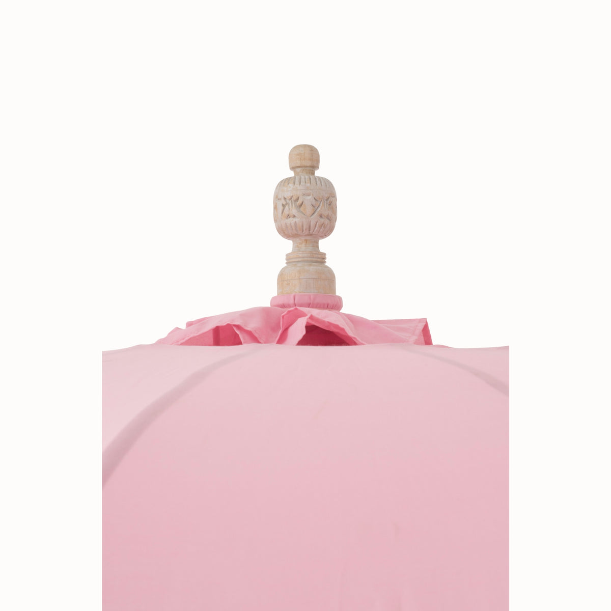 Parasol Bobbi Bois/Coton Rose clair J-Line