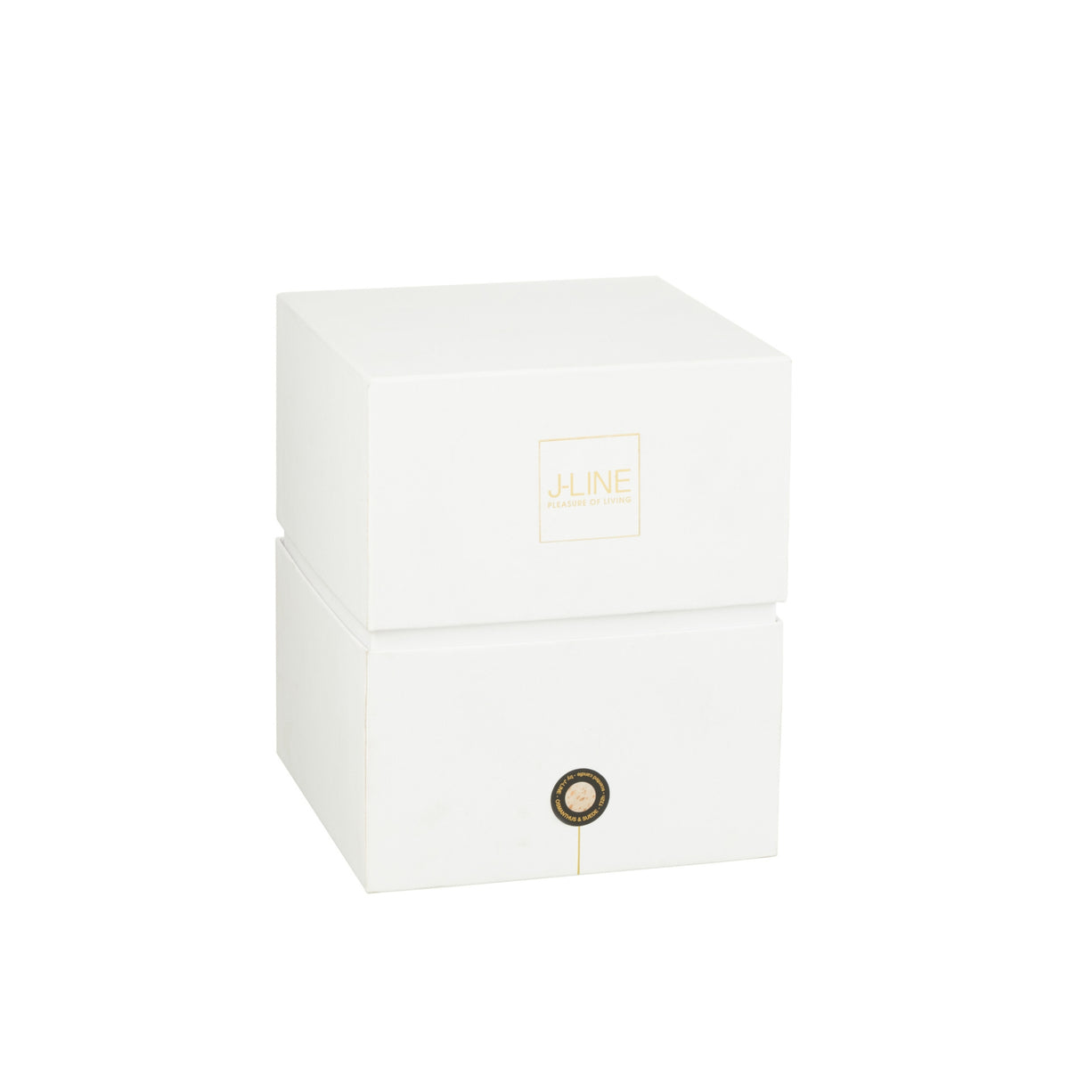 Bougie parfumée Mia Blanc/Mix Verre Moyen 120 heures J-Line