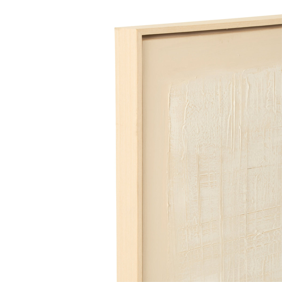 Tableau rectangulaire en bois de pin, beige/vert foncé, J-Line