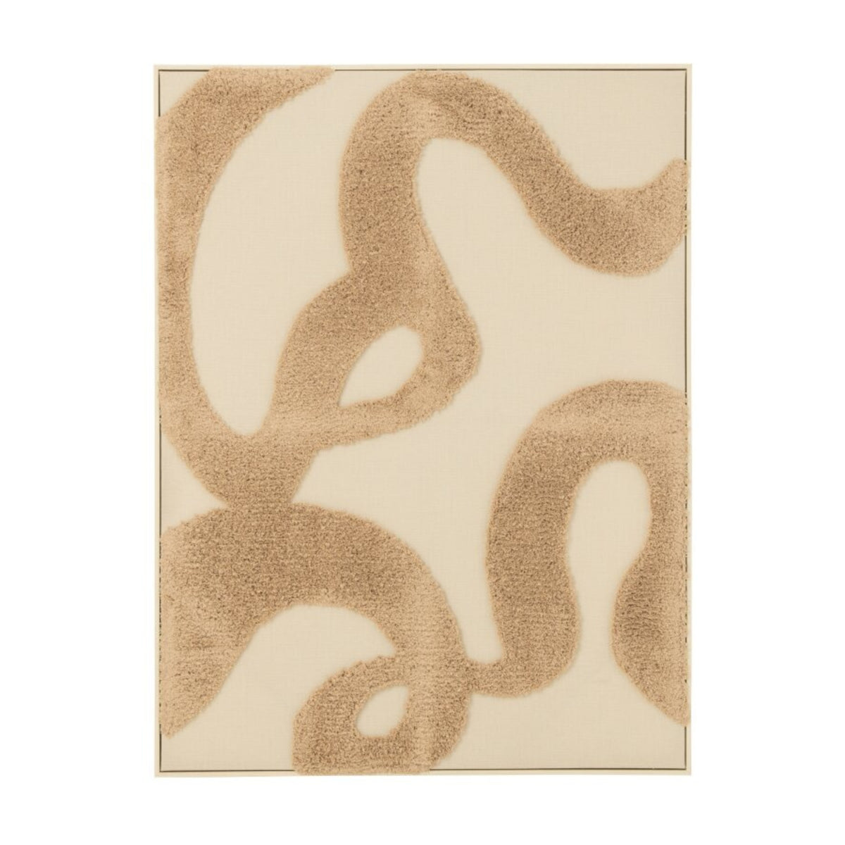 Tableau Plukje MDF Beige/Marron J-Line