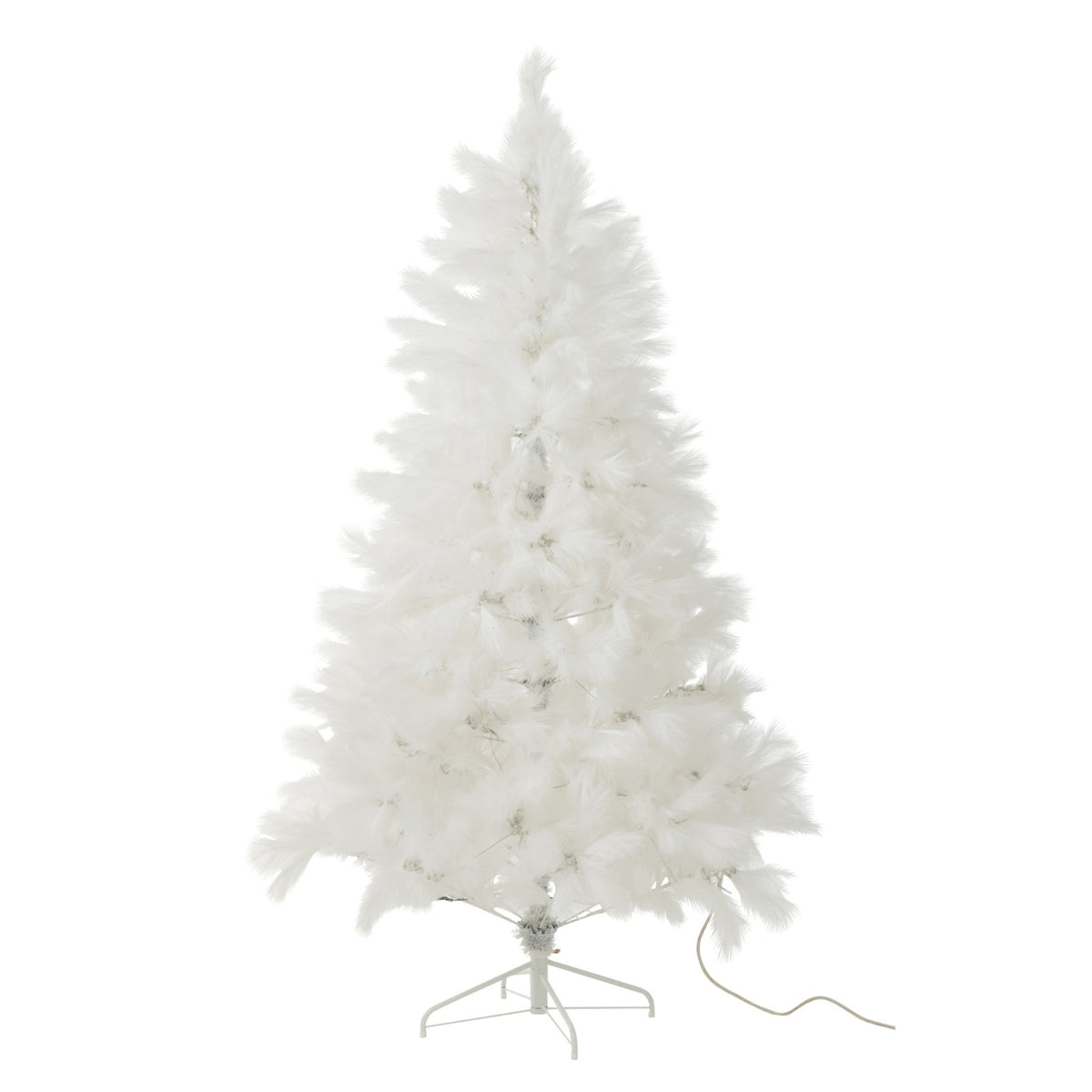 Sapin de Noël 400 LED Pampa Métal Blanc H210cm J-Line