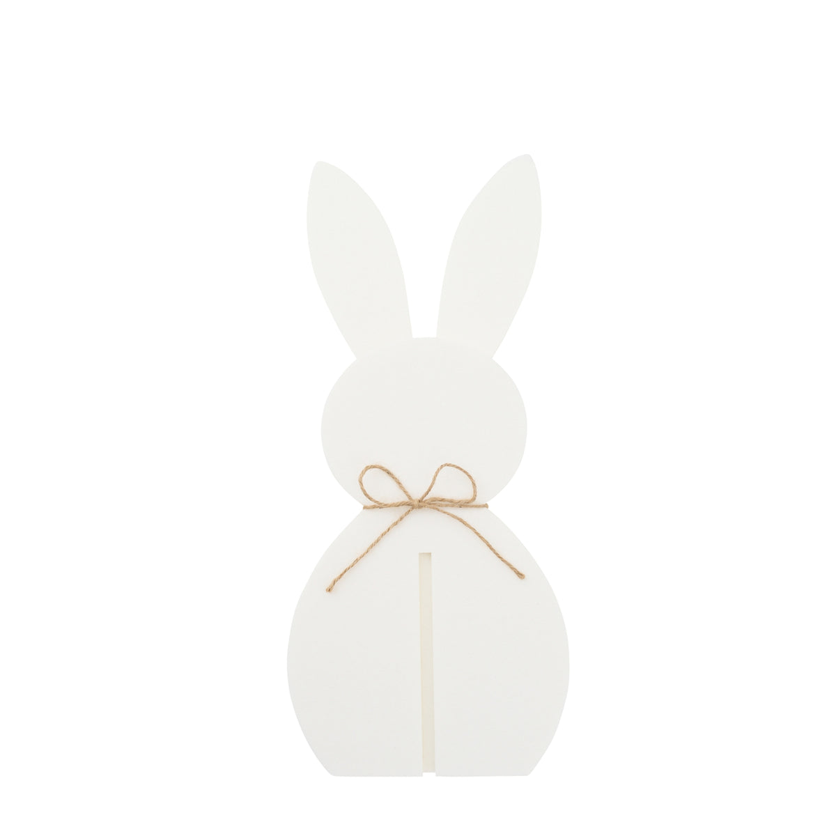 Décoration de Pâques Lapin Blanc en Feutrine Lot de 3 J-Line