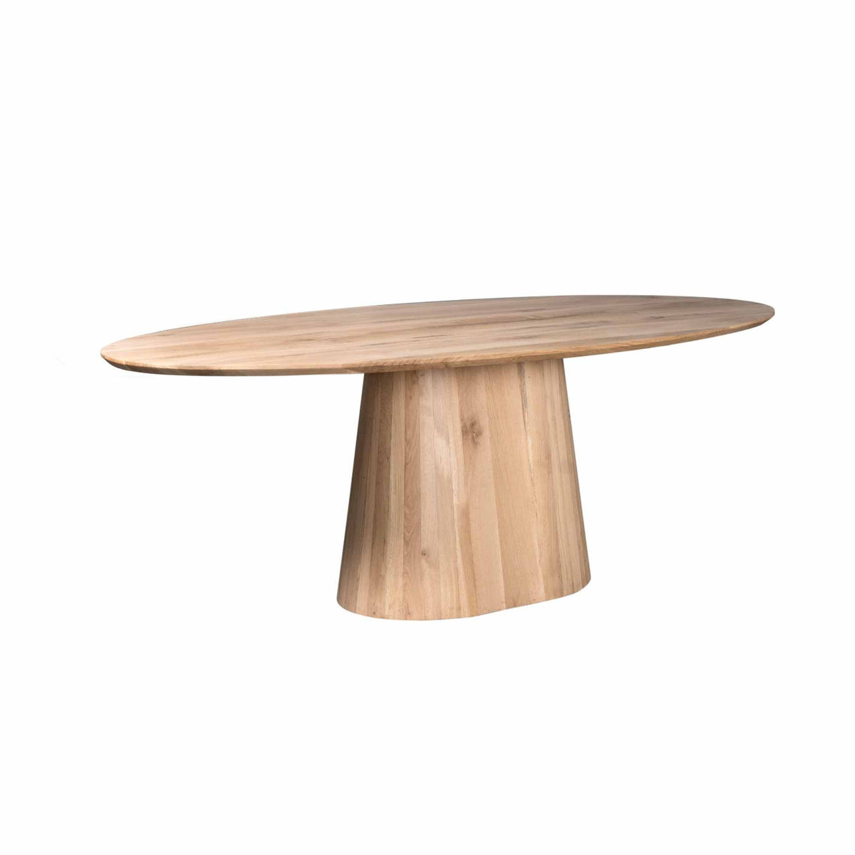 Table à manger Riga Chêne Naturel Ovale 210cm Starfurn
