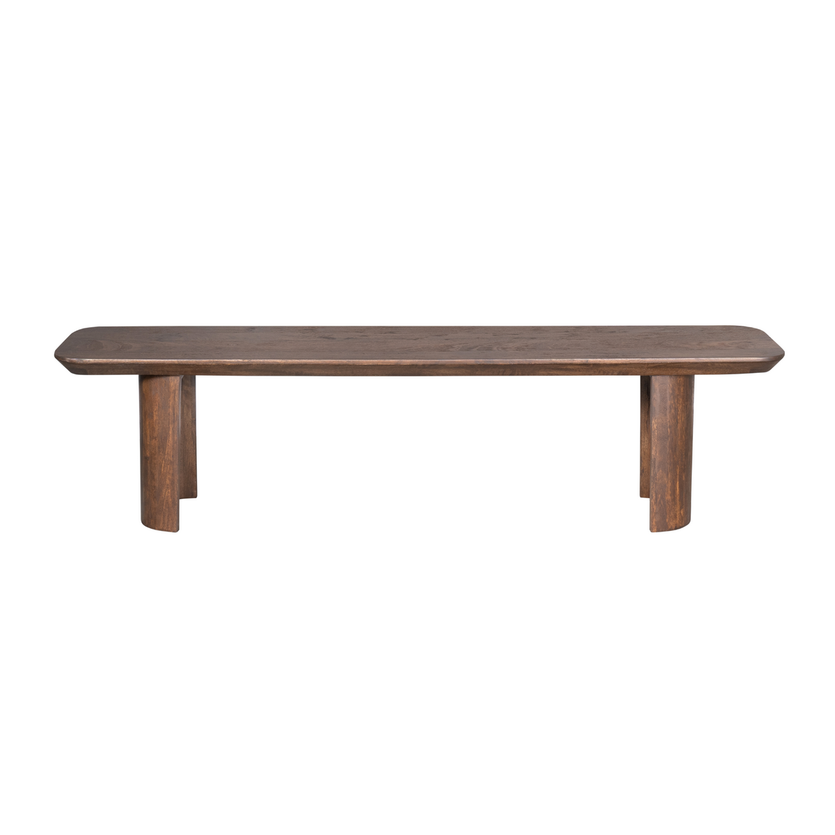 Banc de salle à manger Maré Bois de manguier Marron 220cm Starfurn