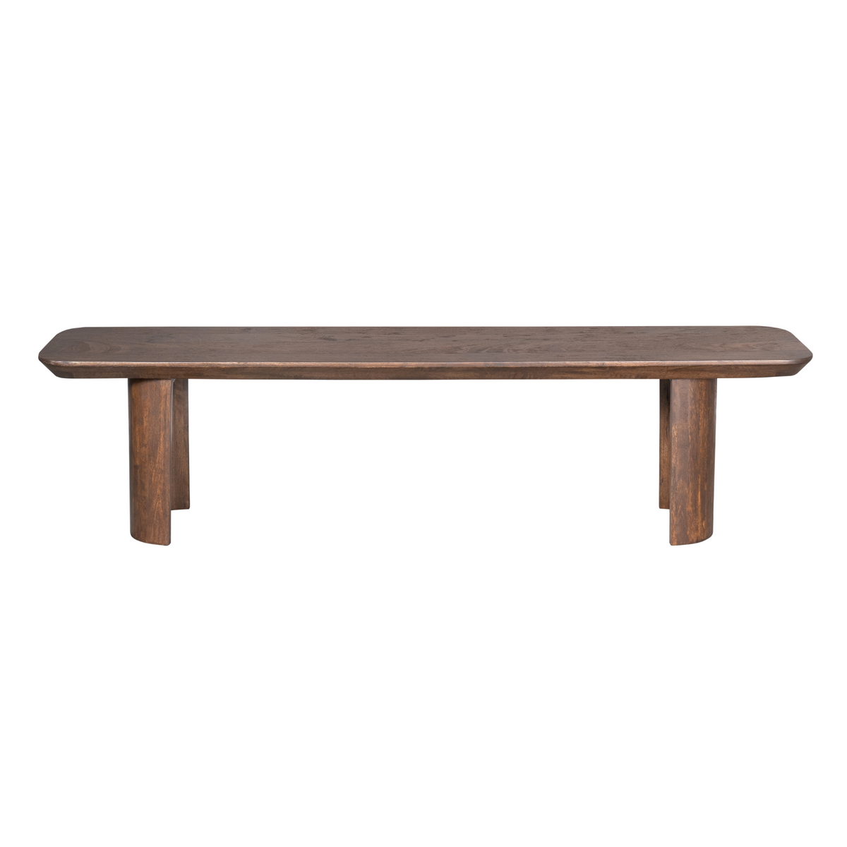 Banc de salle à manger Maré Bois de manguier Marron 280cm Starfurn