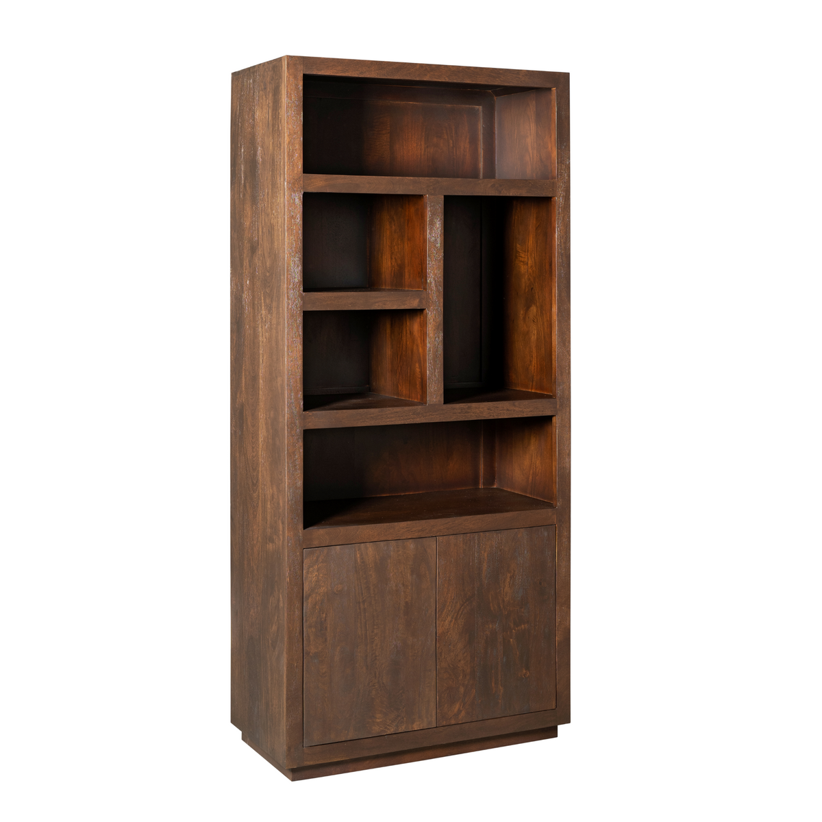 Vitrine Bruxelles Bois de manguier Marron 90cm Starfurn
