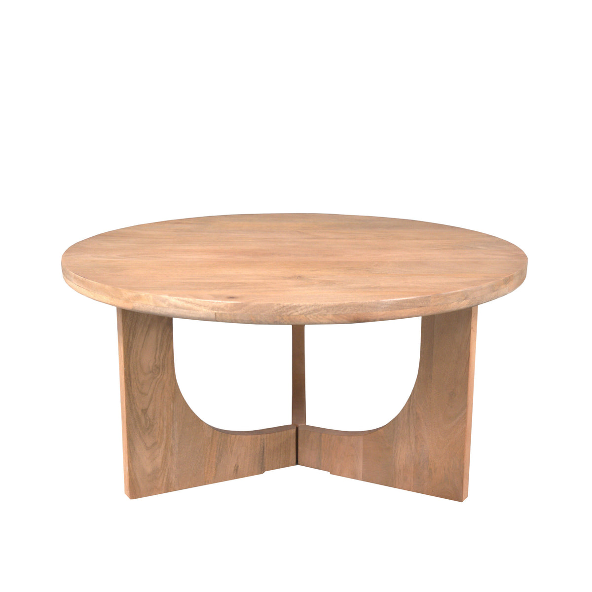 Table basse Guus Bois de manguier Naturel 80cm Starfurn