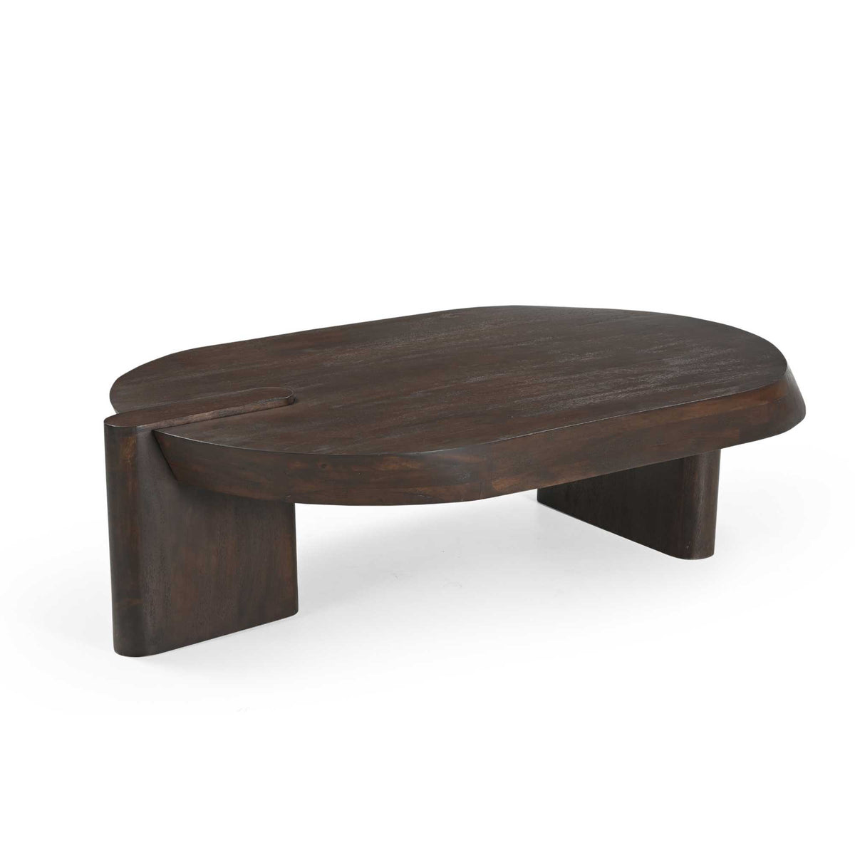 Table basse Rava en bois de manguier marron 125 cm Starfurn