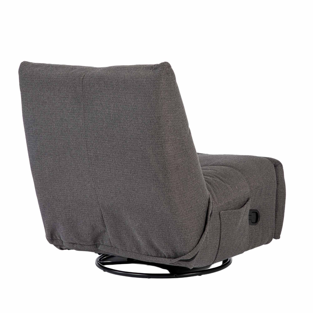 Fauteuil relax Lazy Tissu Gris foncé Starfurn