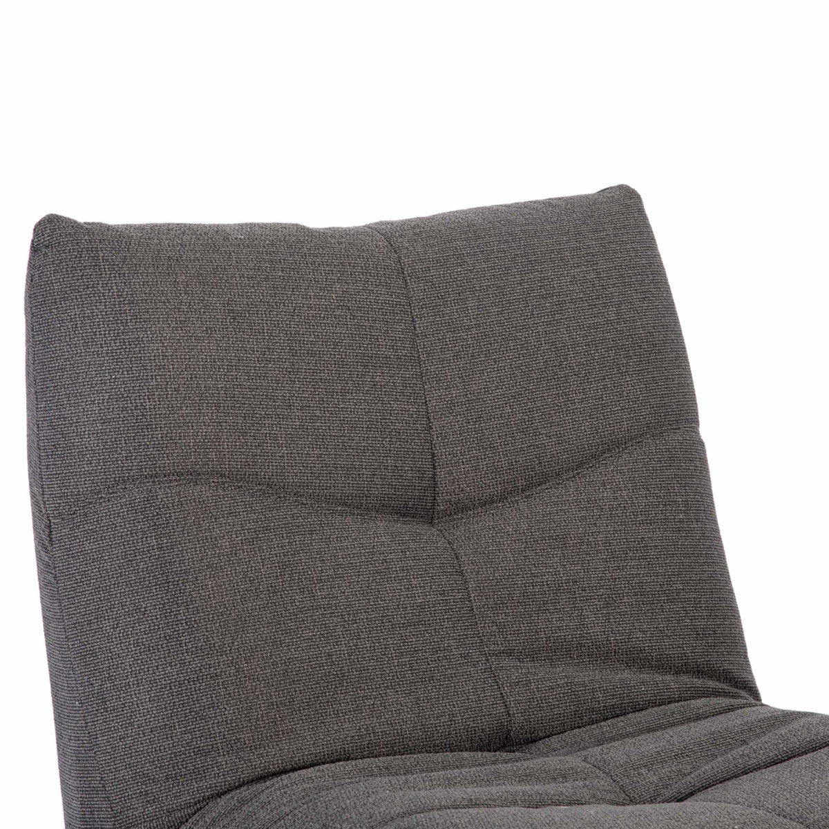 Fauteuil relax Lazy Tissu Gris foncé Starfurn