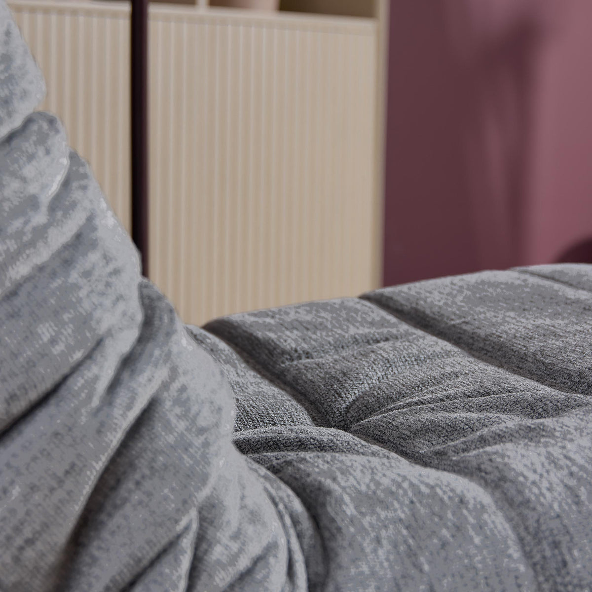 Fauteuil relax Zen Tissu Gris Starfurn
