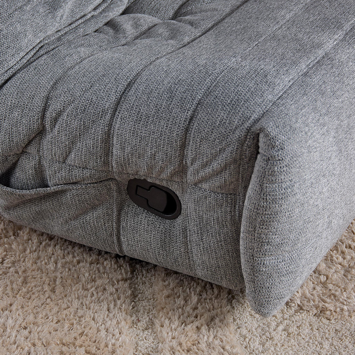 Fauteuil relax Zen Tissu Gris Starfurn