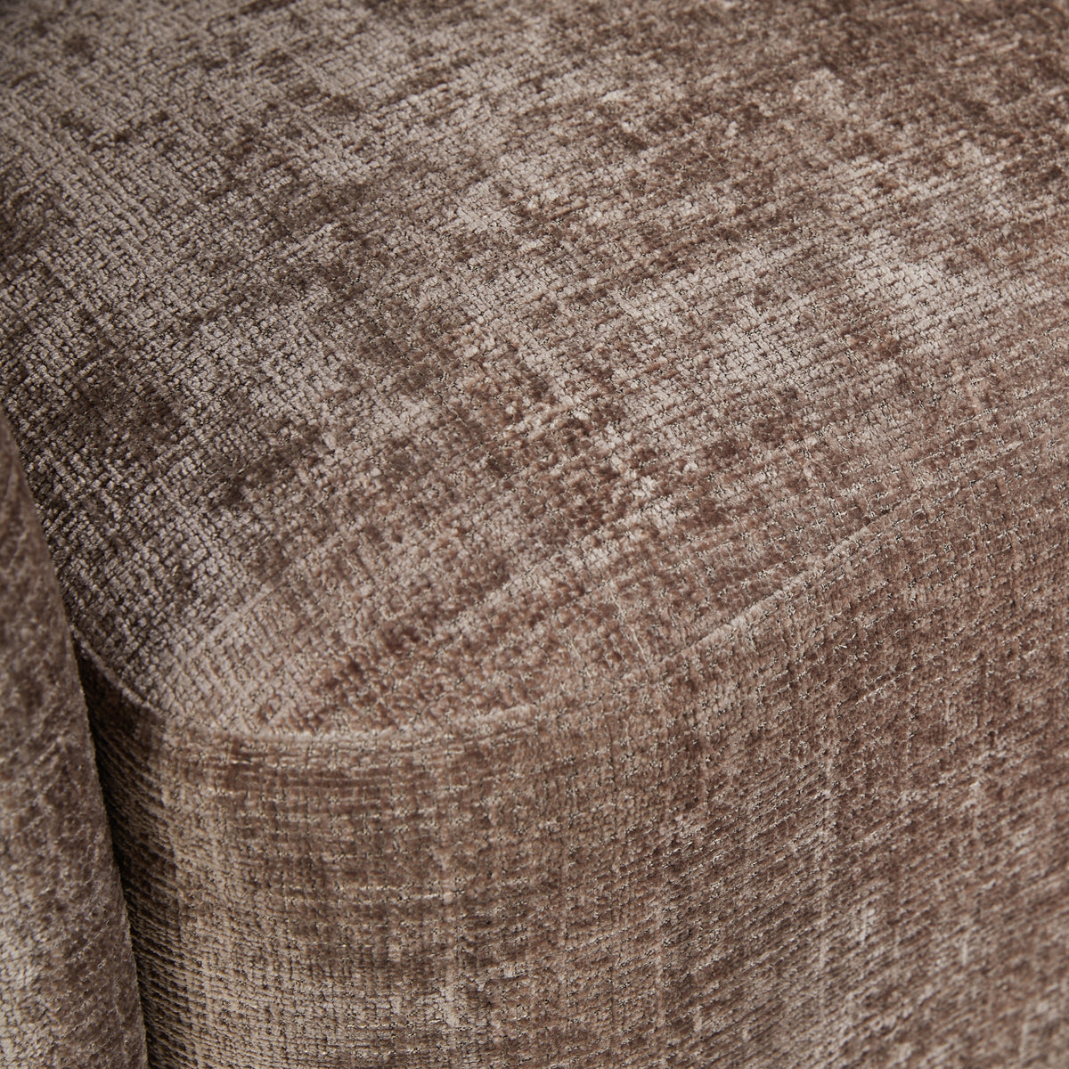 Fauteuil Yara pivotant en tissu Clay Starfurn