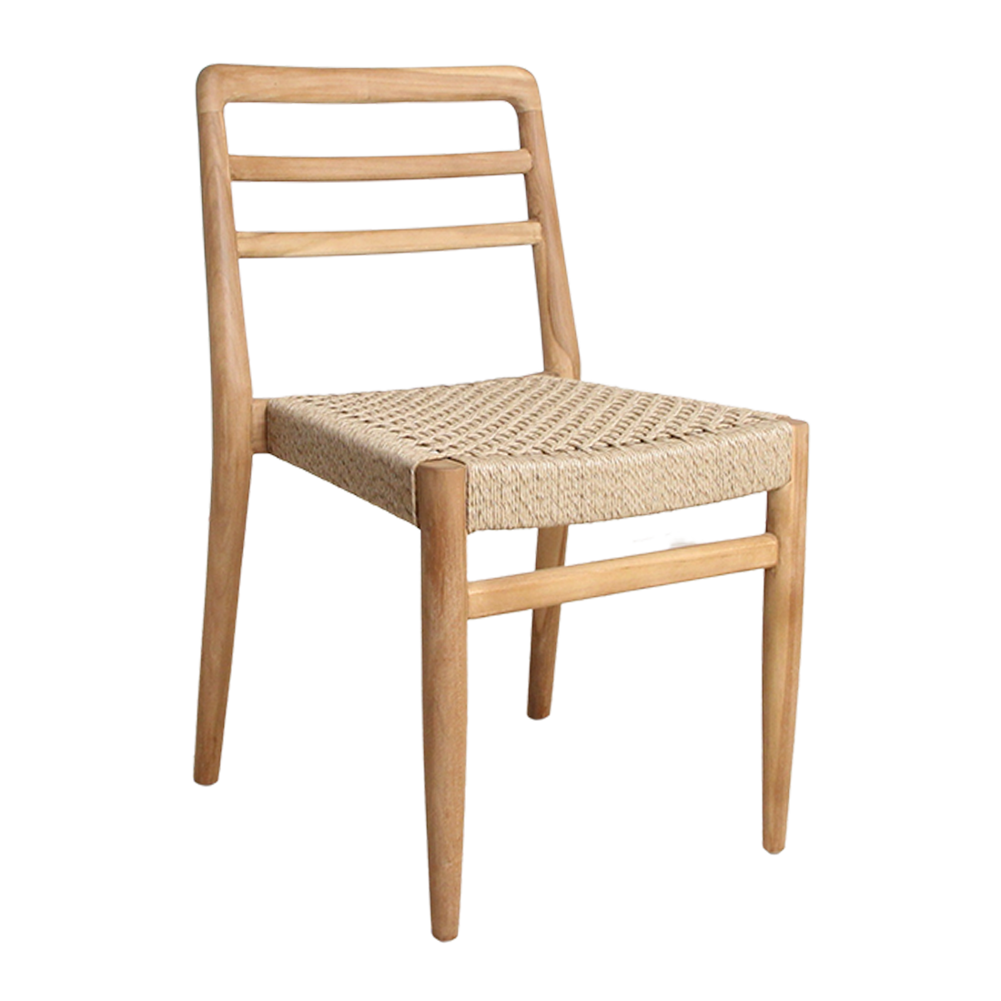 Chaise de terrasse Verano sans accoudoirs Naturel Lot de 2 Raw Materials