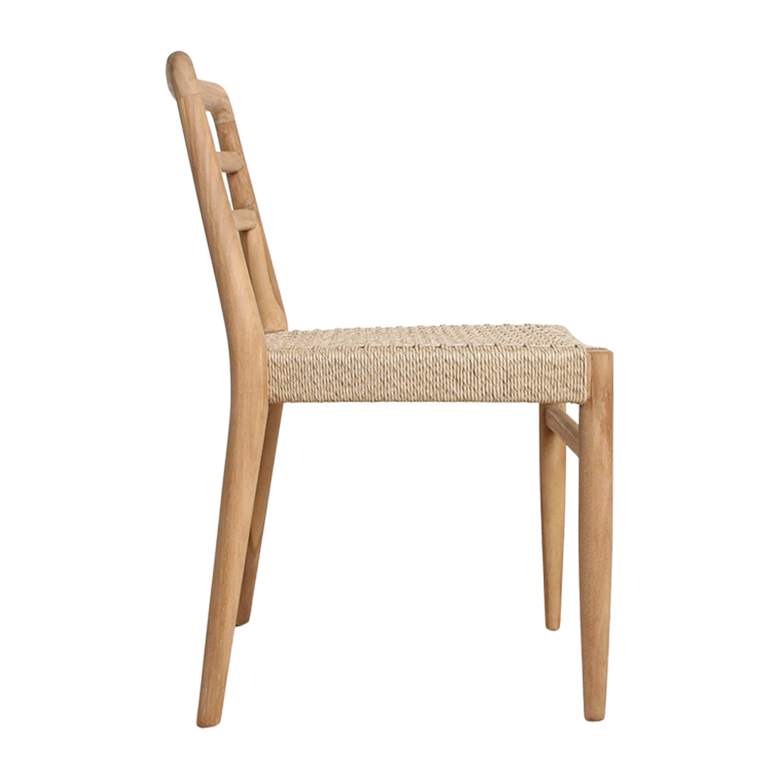 Chaise de terrasse Verano sans accoudoirs Naturel Lot de 2 Raw Materials