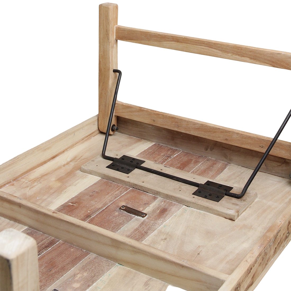 Table basse rabattable Limewash Raw Materials