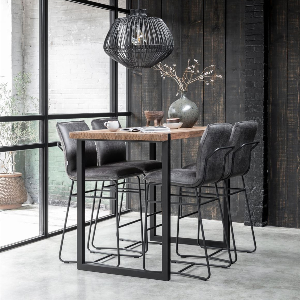 DTP Home Table de bar Timeless Beam 150cm